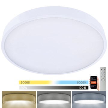 Brilagi - LED prigušiva plafonska svetiljka POOL SMART LED/60W/230V 50 cm 3000-6000K Wi-Fi Tuya + daljinski upravljač bela