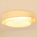 Brilagi - LED prigušiva plafonska svetiljka SHINE LED/24W/230V prečnik 60 cm 3000/4000/6500K krem + daljinski upravljač