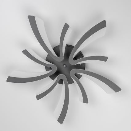 Brilagi - LED prigušiva plafonska lampa TWIST LED/55W/230V 3000-6500K antracit + daljinski upravljač