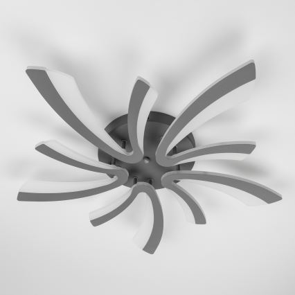 Brilagi - LED prigušiva plafonska lampa TWIST LED/55W/230V 3000-6500K antracit + daljinski upravljač