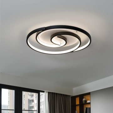 Brilagi - LED prigušiva plafonska svetiljka VELO LED/52W/230V 38x48 cm 3000/4000/6000K + daljinski upravljač