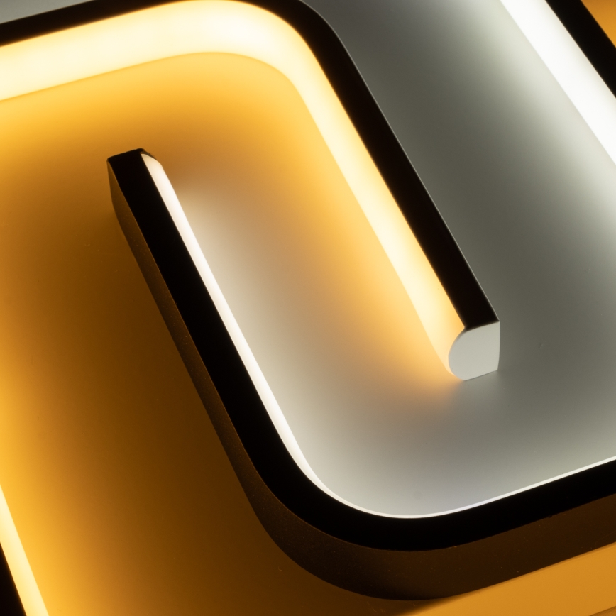 Brilagi - LED prigušiva plafonska svetiljka VELO LED/64W/230V 38x38 cm 3000-6500K + daljinski upravljač