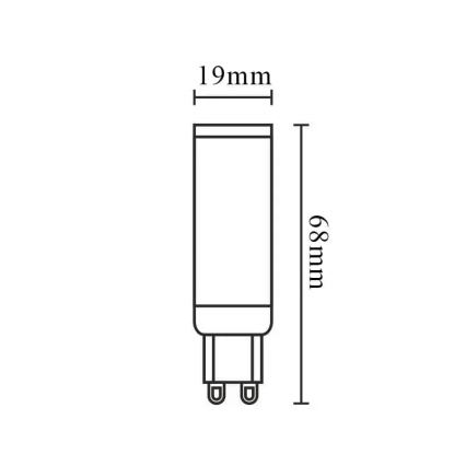 Brilagi - LED Prigušiva sijalica G9/6W/230V 3000K