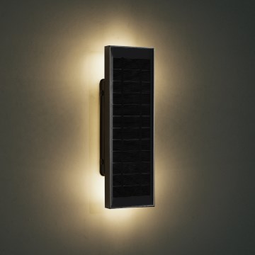 Brilagi - LED prigušiva solarno zidno svetlo SUN LED/2,5W/230V 30 cm 2000 mAh IP44