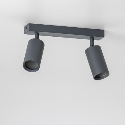Brilagi - LED RGBW prigušiva spot svetiljka SELE 2xGU10/6,5W/230V 2700-6500K antracit