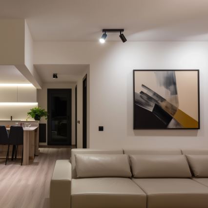Brilagi - LED RGBW prigušiva spot svetiljka SELE 2xGU10/6,5W/230V 2700-6500K crna