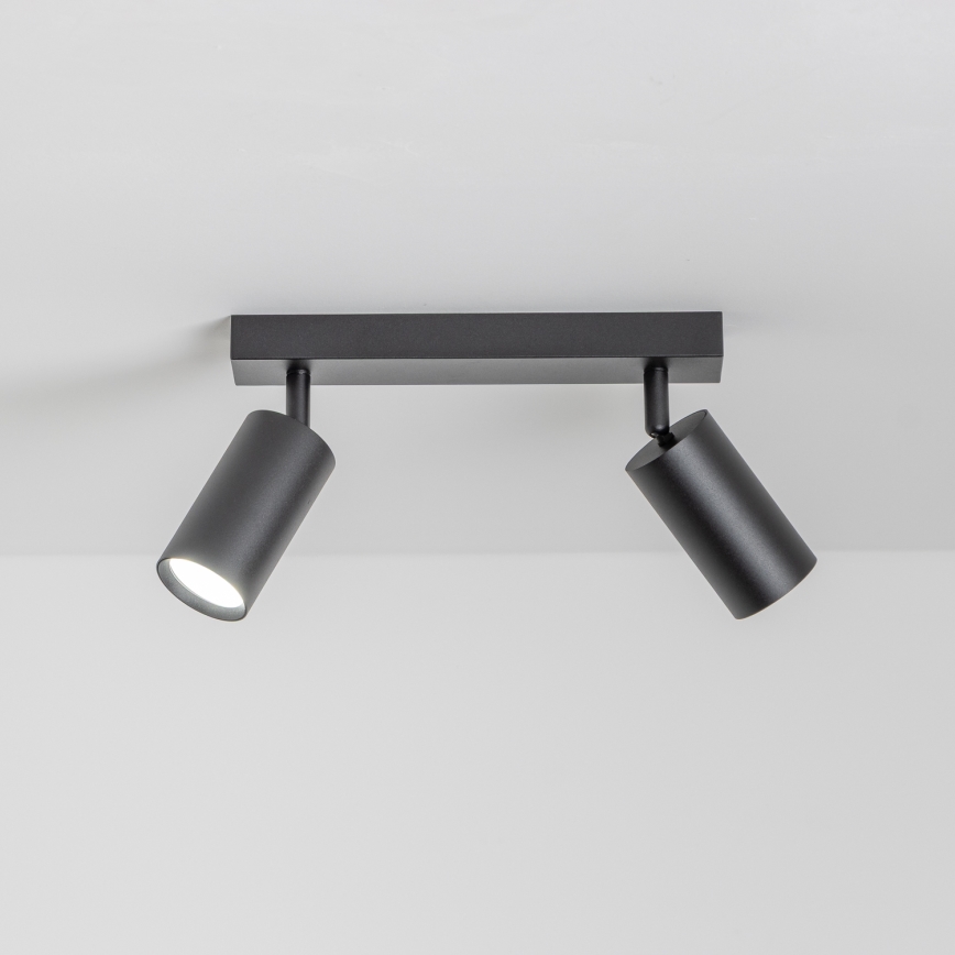 Brilagi - LED RGBW prigušiva spot svetiljka SELE 2xGU10/6,5W/230V 2700-6500K crna