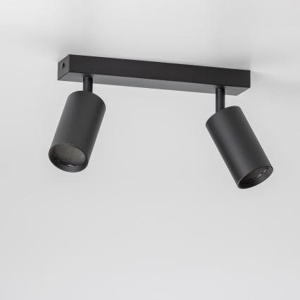 Brilagi - LED RGBW prigušiva spot svetiljka SELE 2xGU10/6,5W/230V 2700-6500K crna