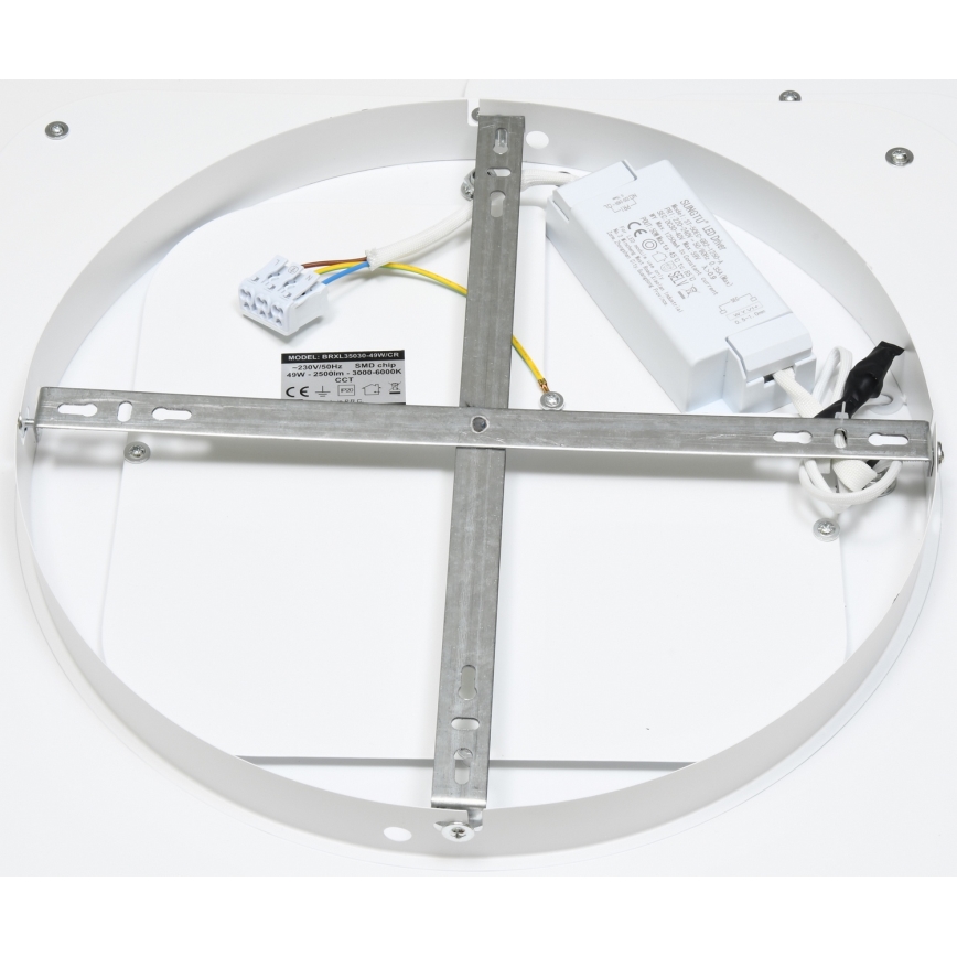 Brilagi - LED prigušiva plafonska svetiljka TANDORA LED/49W/230V 50x50 cm 3000-6000K + daljinski upravljač