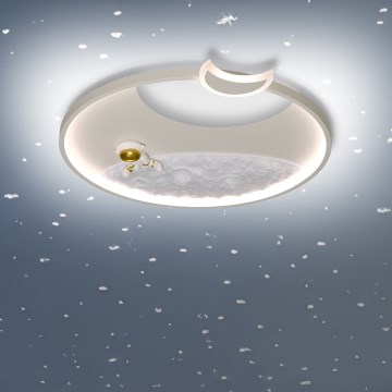 Brilagi - LED prigušiva stropna svetiljka ASTRO LED/20W/230V, prečnik 50 cm, 3000-6000K, astronaut + daljinski upravljač