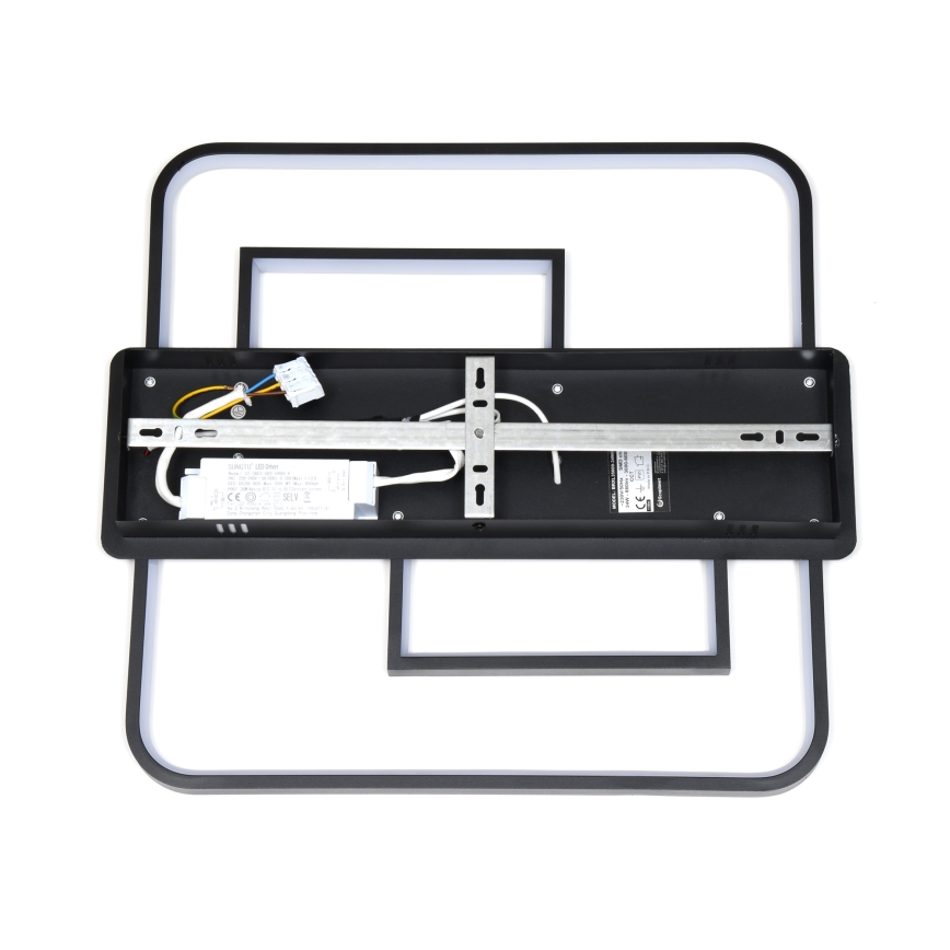 Brilagi - LED prigušiva stropna svetiljka FLARE LED/34W/230V 48x48 cm 3000-6000K + daljinski upravljač