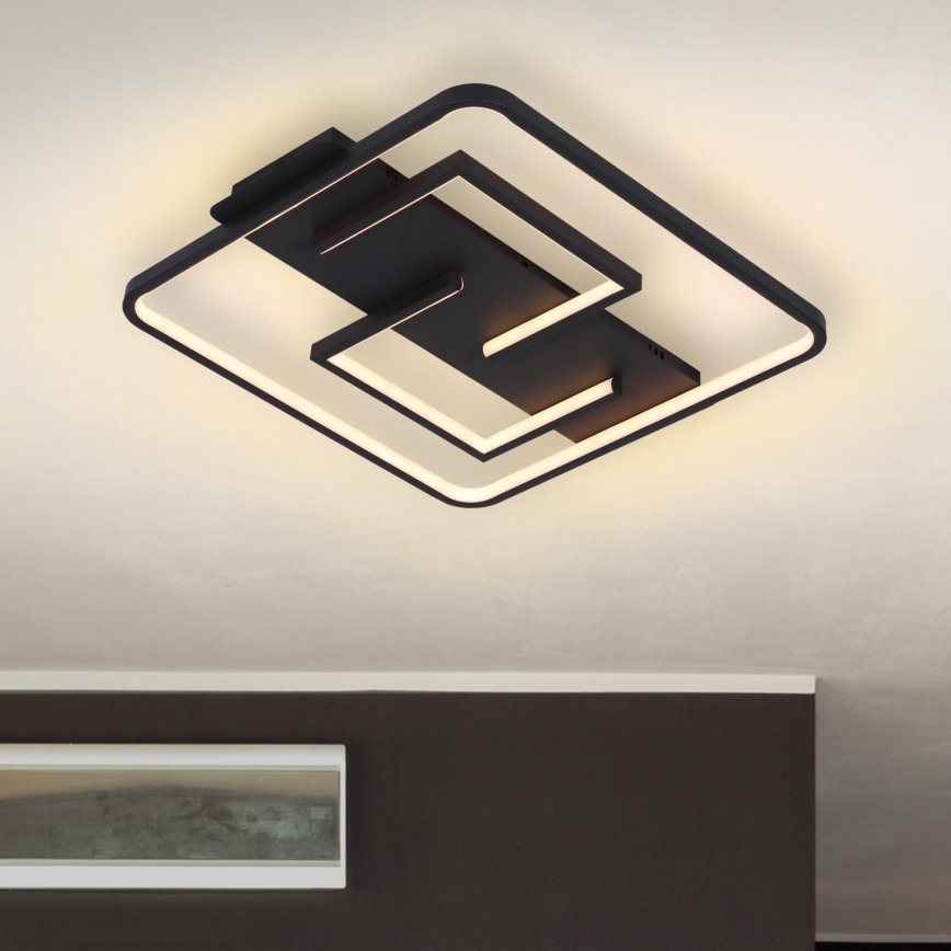 Brilagi - LED prigušiva stropna svetiljka FLARE LED/34W/230V 48x48 cm 3000-6000K + daljinski upravljač