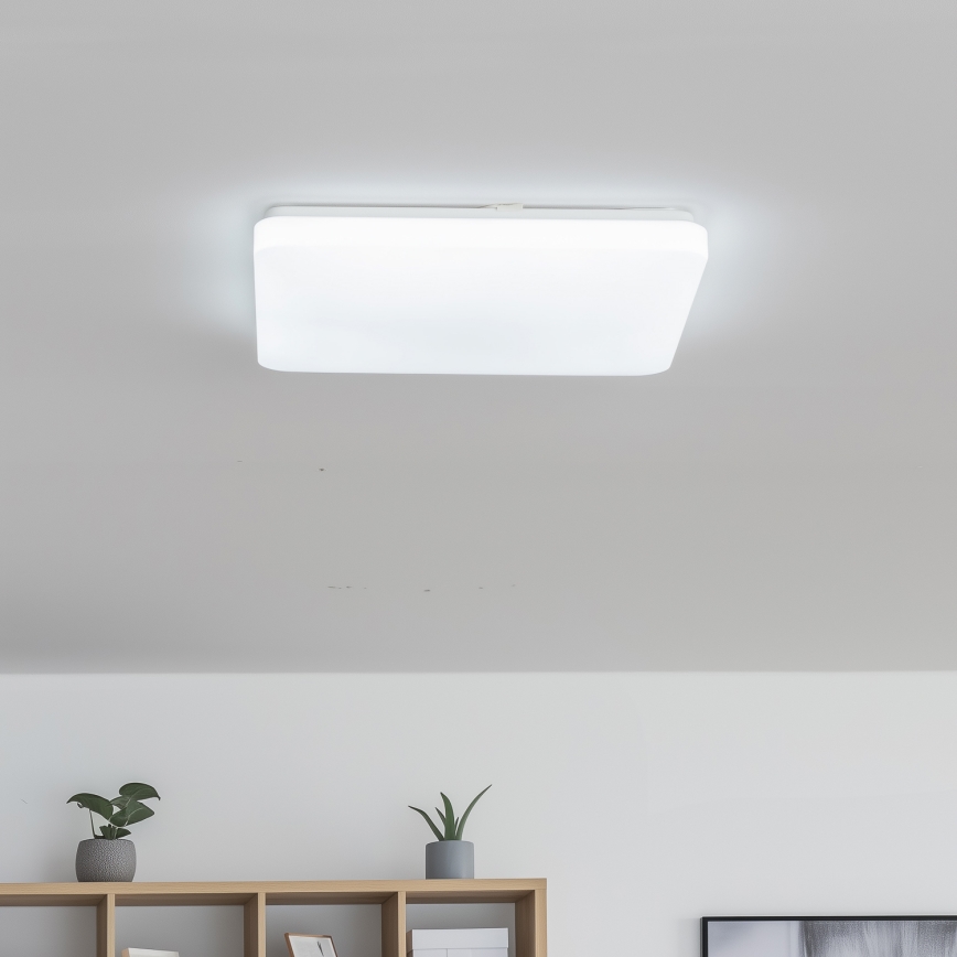 Brilagi - LED prigušiva stropna svetiljka OPAL LED/24W/230V 37,5x37,5 cm 3000/4000/6500K + daljinski upravljač