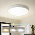 Brilagi - LED prigušiva stropna svetiljka POOL LED/60W/230V 3000-6000K pr. 60 cm bela + daljinski upravljač