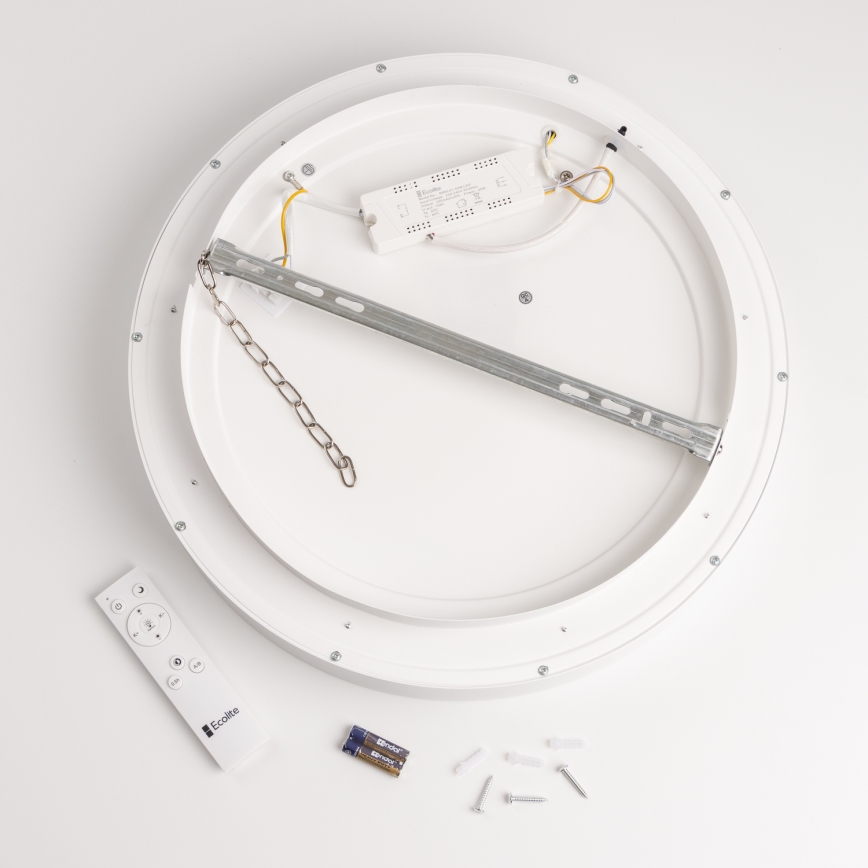 Brilagi -LED Prigušiva stropna svjetiljka FALCON LED/80W/230V 3000-6500K pr. 60 cm bijela + daljinski upravljač