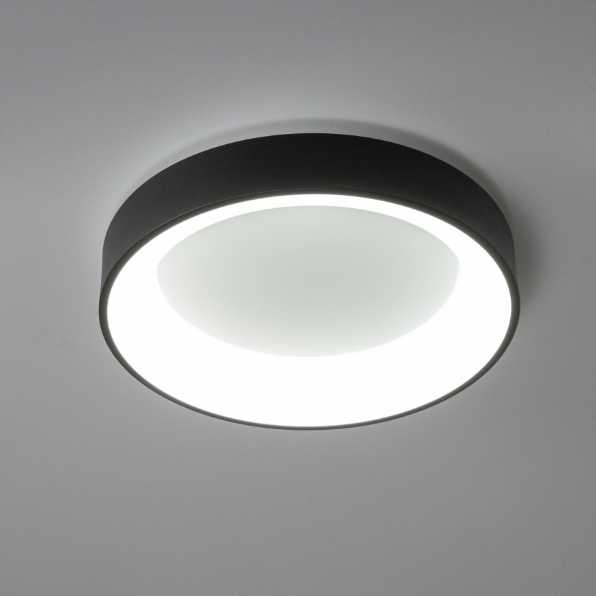Brilagi - LED Prigušiva stropna svjetiljka FALCON LED/40W/230V 3000-6500K crna + daljinski upravljač