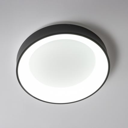 Brilagi - LED Prigušiva stropna svjetiljka FALCON LED/40W/230V 3000-6500K crna + daljinski upravljač