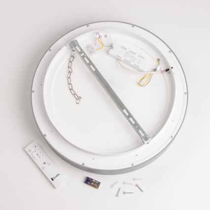 Brilagi - LED Prigušiva stropna svjetiljka FALCON LED/40W/230V 3000-6500K siva + daljinski upravljač