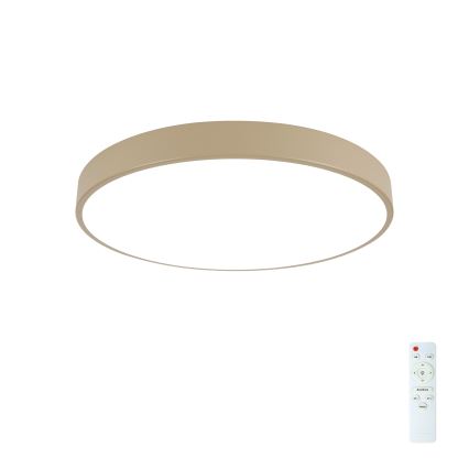 Brilagi - LED prigušiva plafonska svetiljka POOL LED/60W/230V 3000-6000K preč. 50 cm bež + daljinski upravljač