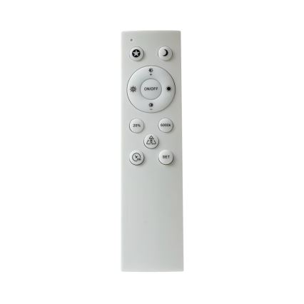 Brilagi - LED prigušiva stropna lampa POOL SMART LED/48W/230V 40 cm 3000-6000K Wi-Fi Tuya + daljinsko upravljanje bela