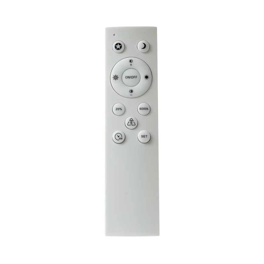 Brilagi - LED prigušiva stropna lampa POOL SMART LED/48W/230V 40 cm 3000-6000K Wi-Fi Tuya + daljinsko upravljanje bela