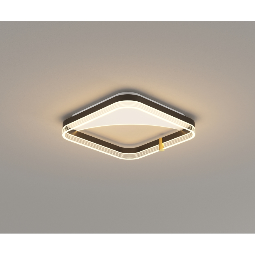 Brilagi - LED prigušiva plafonska svetiljka SIRELI LED/56W/230V 3000-6000K 40x40 cm + daljinski upravljač