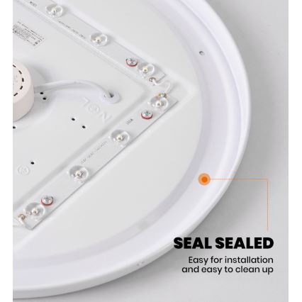 Brilagi - LED prigušiva svetiljka SMART STARS LED/24W/230V prečnika 38 cm 2700-6500K Wi-Fi Tuya + daljinski upravljač