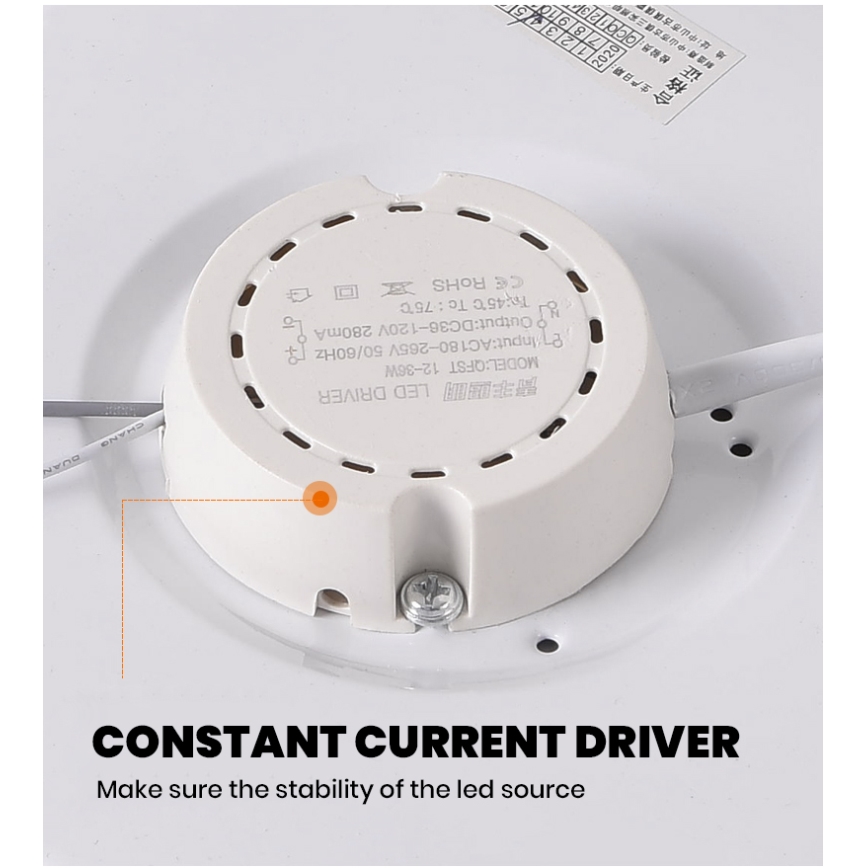 Brilagi - LED prigušiva svetiljka SMART STARS LED/24W/230V prečnika 38 cm 2700-6500K Wi-Fi Tuya + daljinski upravljač