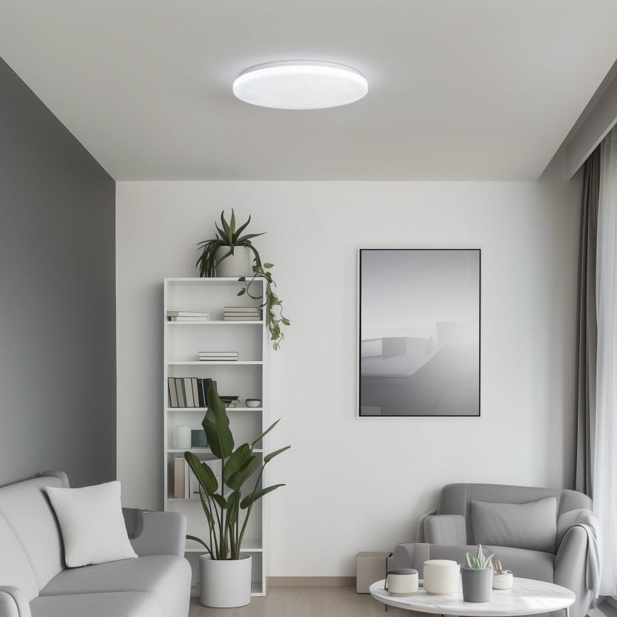 Brilagi - LED prigušiva svetiljka SMART STARS LED/36W/230V prečnik 48 cm 2700-6500K Wi-Fi Tuya + daljinski upravljač