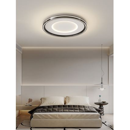 Brilagi - LED prigušiva plafonska svetiljka TRIVARO LED/72W/230V 3000-6000K prečnik 40 cm + daljinski upravljač