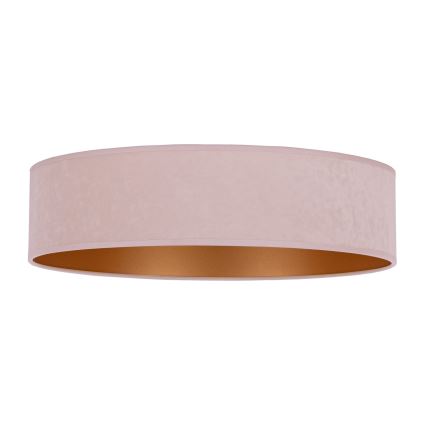 Brilagi - LED Prigušiva stropna svjetiljka VELVET SMART LED/24W/230V pr. 45 cm 2700-6500K Wi-Fi Tuya ružičasta/zlatna + daljinski upravljač