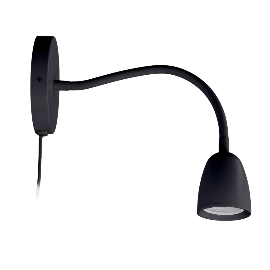 Brilagi - LED prigušiva zidna lampica LED/4W/230V crna