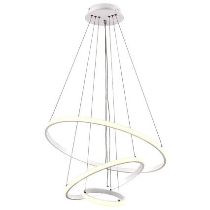 Brilagi - LED Prigušivi luster na sajli CIRCLE LED/90W/230V 3000-6500K + Daljinski upravljač