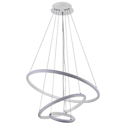 Brilagi - LED Prigušivi luster na sajli CIRCLE LED/90W/230V 3000-6500K + Daljinski upravljač