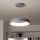 Brilagi - LED Prigušivi luster na sajli FALCON LED/40W/230V 3000-6500K pr. 45 cm sivo + Daljinski upravljač