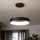 Brilagi - LED Prigušivi luster na sajli FALCON LED/80W/230V 3000-6500K pr. 60 cm crno + Daljinski upravljač