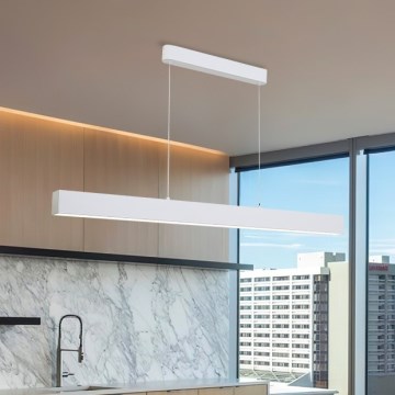Brilagi - LED Prigušivi luster na sajli SLEEKLINE SMART LED/40W/230V 3000-6000K Wi-Fi Tuya bela + Daljinski upravljač