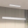 Brilagi - LED Prigušivi luster na sajli SLIMLINE LED/40W/230V 3000-6000K bela + Daljinski upravljač