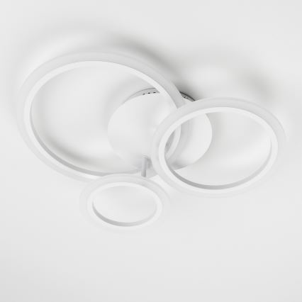 Brilagi - LED Prigušivi nadgradni luster ORBITS LED/40W/230V 3000-6500K bela + Daljinski upravljač