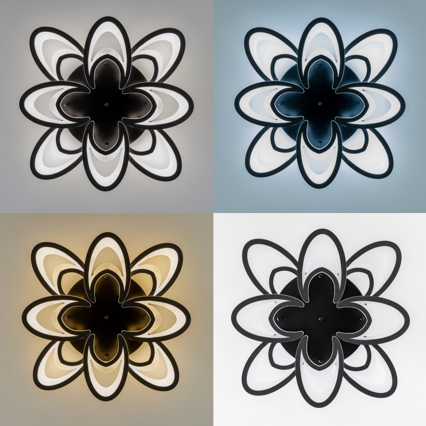 Brilagi - LED Prigušivi nadgradni luster TWIST LED/125W/230V 3000-6500K + Daljinski upravljač