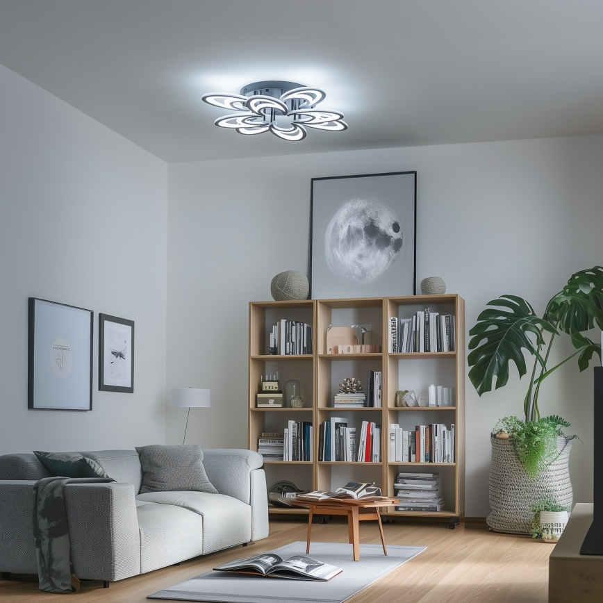 Brilagi - LED Prigušivi nadgradni luster TWIST LED/125W/230V 3000-6500K + Daljinski upravljač