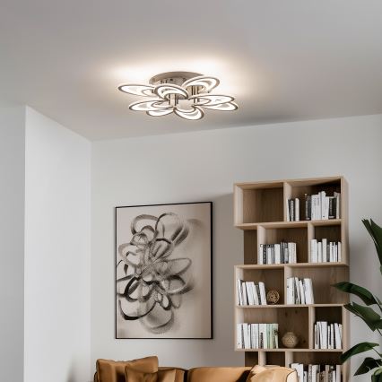 Brilagi - LED Prigušivi nadgradni luster TWIST LED/125W/230V 3000-6500K + Daljinski upravljač