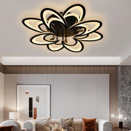 Brilagi - LED Prigušivi nadgradni luster TWIST LED/125W/230V 3000-6500K + Daljinski upravljač