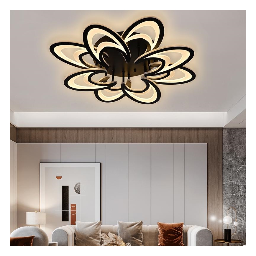 Brilagi - LED Prigušivi nadgradni luster TWIST LED/125W/230V 3000-6500K + Daljinski upravljač