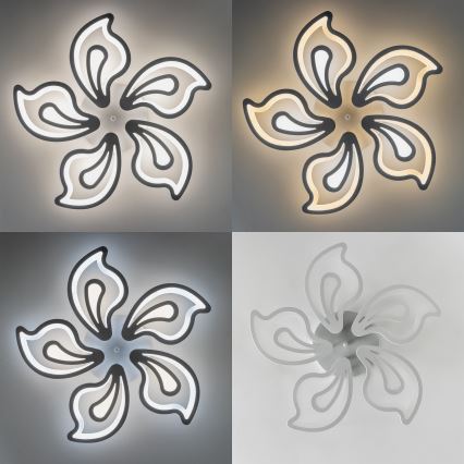 Brilagi - LED Prigušivi nadgradni luster TWIST LED/125W/230V 3000-6500K + Daljinski upravljač