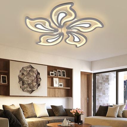 Brilagi - LED Prigušivi nadgradni luster TWIST LED/125W/230V 3000-6500K + Daljinski upravljač