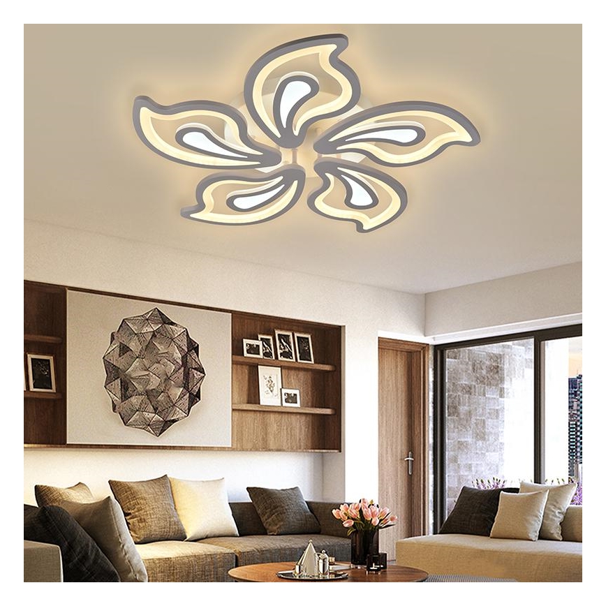 Brilagi - LED Prigušivi nadgradni luster TWIST LED/125W/230V 3000-6500K + Daljinski upravljač