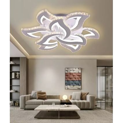 Brilagi - LED Prigušivi nadgradni luster TWIST LED/180W/230V 3000-6500K + Daljinski upravljač