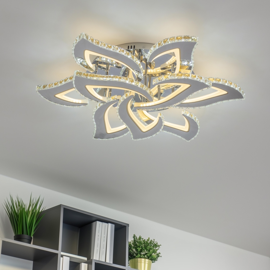 Brilagi - LED Prigušivi nadgradni luster TWIST LED/180W/230V 3000-6500K + Daljinski upravljač