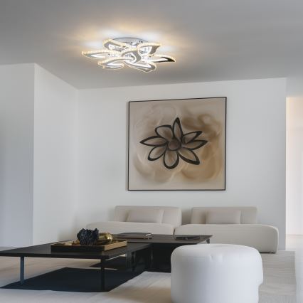 Brilagi - LED Prigušivi nadgradni luster TWIST LED/180W/230V 3000-6500K + Daljinski upravljač